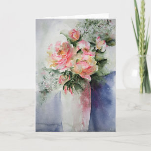 Franse Rozen - Fine Art Greetcard Kaart