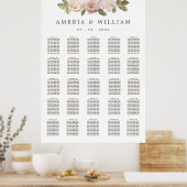  Franse Rozen Wedding XL-zitplaats Poster (Keuken)
