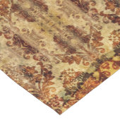  Franse rustieke herfst Herfst bruin Damask Korte Tafelloper (Hoek)