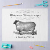  Franse schapen Grafisch Tissuepapier (Craft)