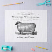  Franse schapen Grafisch Tissuepapier (Craft)