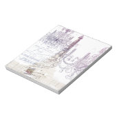 franse scriptkroeskroes parijs eiffeltoren notitieblok (Gedraaid)