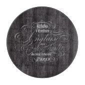 Franse scripts in het Parijse landkarton Snijplank (Voorkant)