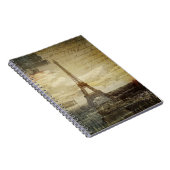 Franse scripts Modern Paris Eiffel Tower Notitieboek (Rechterzijde)