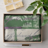 Franse scripts Paris eiffel toren boog van triomf Tissuepapier (Geschenk)