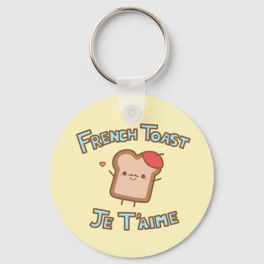 Franse Sleutelhanger Toast (Voorkant)