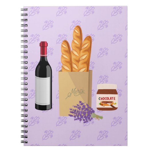 Franse Snack Notitieboek (Voorkant)