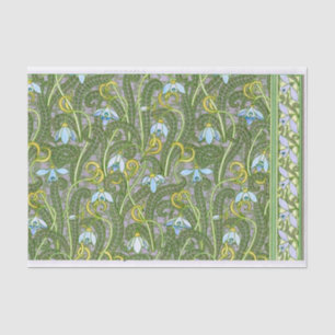 Franse Snowdrop Flower Art  Floral Tissuepapier
