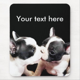 Franse snuitpups mousepad muismat