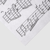  Franse Song Bladmuziek Decoupage Tissuepapier (Detail)