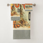 Franse Speelgoed Joets Vrienden Vintage Poster Bad Handdoek (Insitu)