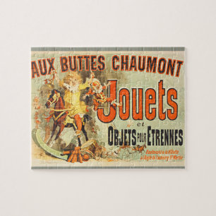 Franse Speelgoed Joets Vrienden Vintage Poster Legpuzzel