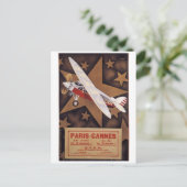 Franse STAR Airlines Reisposter jaren 1930 Briefkaart (Staand voorkant)