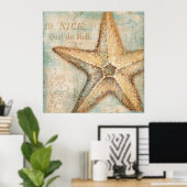  Franse Starfish Art Poster (Thuiskantoor)