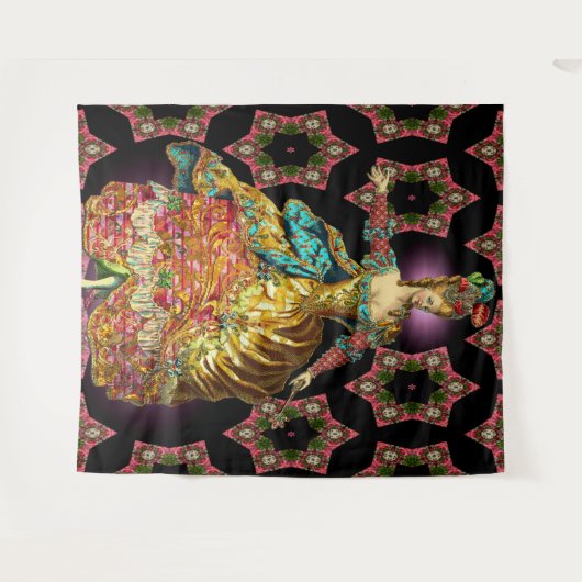 Franse Starry Flight Wandkleed (Voorkant (horizontaal))