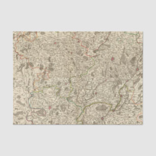 Franse stedelijke gebieden 2 tissuepapier