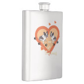 Franse stierenhond, hondenbehandeling en poep flacon (Rechts)