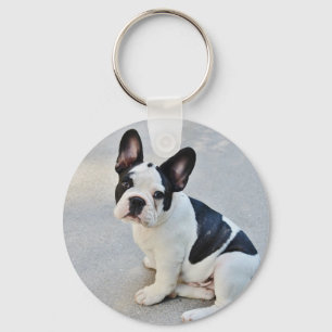 franse stierenhond sleutelhanger