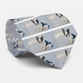 franse stierenhond stropdas (Opgerold)