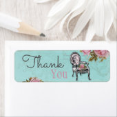 Franse stoel op Aqua Label (Insitu)