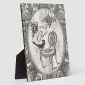 Franse stoelplaque Fotoplaat (Zijkant)