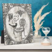 Franse stoelplaque Fotoplaat (Zijkant)