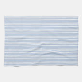 Franse stripper Blue White Theedoek (Horizontaal)