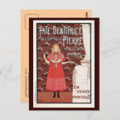 -Franse tandpasta voor Belle Briefkaart (Voorkant / Achterkant)