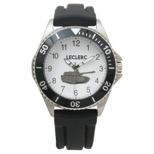 Franse tank Leclerc Horloge