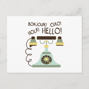 Franse telefoon briefkaart