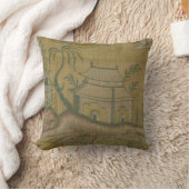 -Franse textielvezel-oiserie Kussen (Deken)