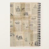 -Franse Thaise Grunge Notitieboek (Achterkant)