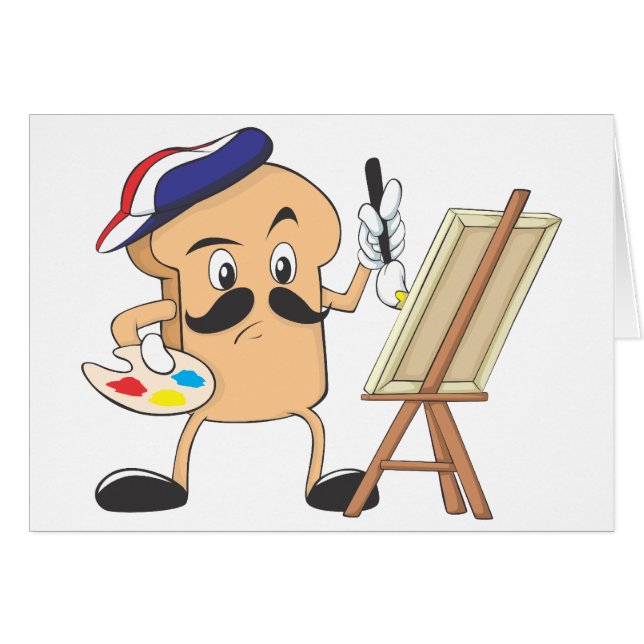 Franse Toast Artist (Voorkant Horizontaal)