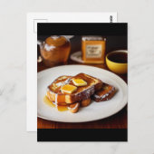 Franse toast! briefkaart (Voorkant / Achterkant)