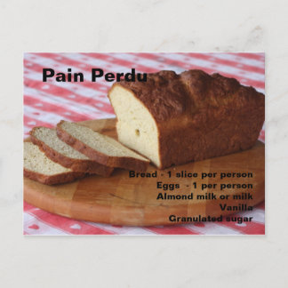 Franse Toast Briefkaart