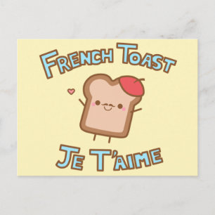 Franse Toast Briefkaart