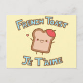 Franse Toast Briefkaart (Voorkant)