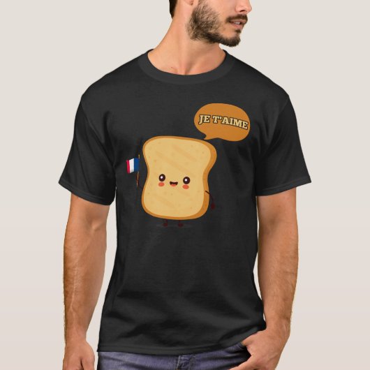 Franse Toast Essential T-Shirt (Voorkant)