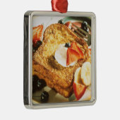 Franse Toast Metalen Ornament (Rechts)