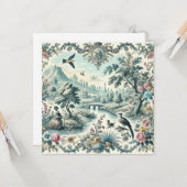 Franse  toile Kaart (Voorkant / Achterkant in situ)