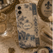 Franse Toile Monogram Case-Mate iPhone Case
