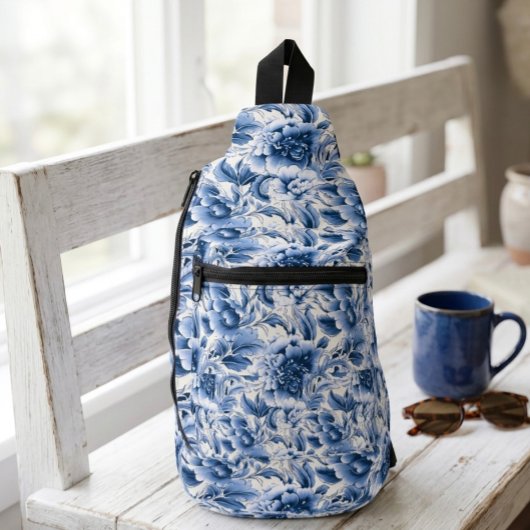 Franse toile sling bag