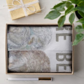 Franse tuin konijnenkonijn Decoupage Bloom Tissuepapier (Geschenk)