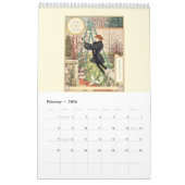  Franse tuin Lady Modern Kalender (Feb 2026)