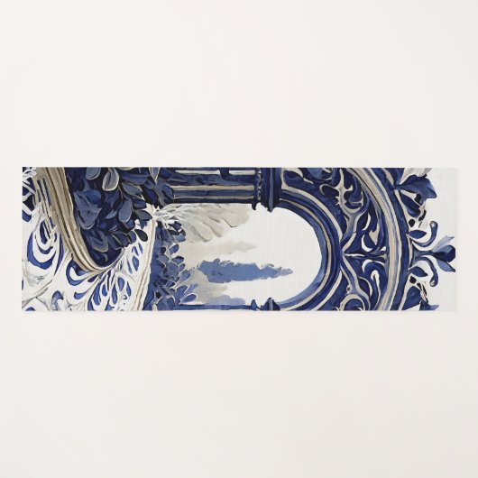 Franse Tuin Zen Yoga Mat (Voorkant (horizontaal))