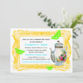 Franse tuinpartij kaart (Staand voorkant)