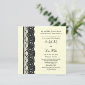 Franse uitnodiging voor weddenschappen van het typ (Staand voorkant)