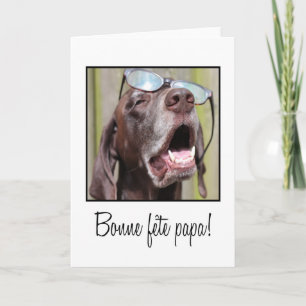 Franse Vaderdag Kaart