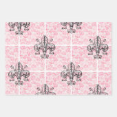 Franse Valentijn thema. Inpakpapier Vel (Voorkant 3)