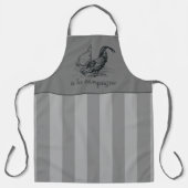 Franse  veeteeltstrepen, kip Apron Schort (Voorkant)